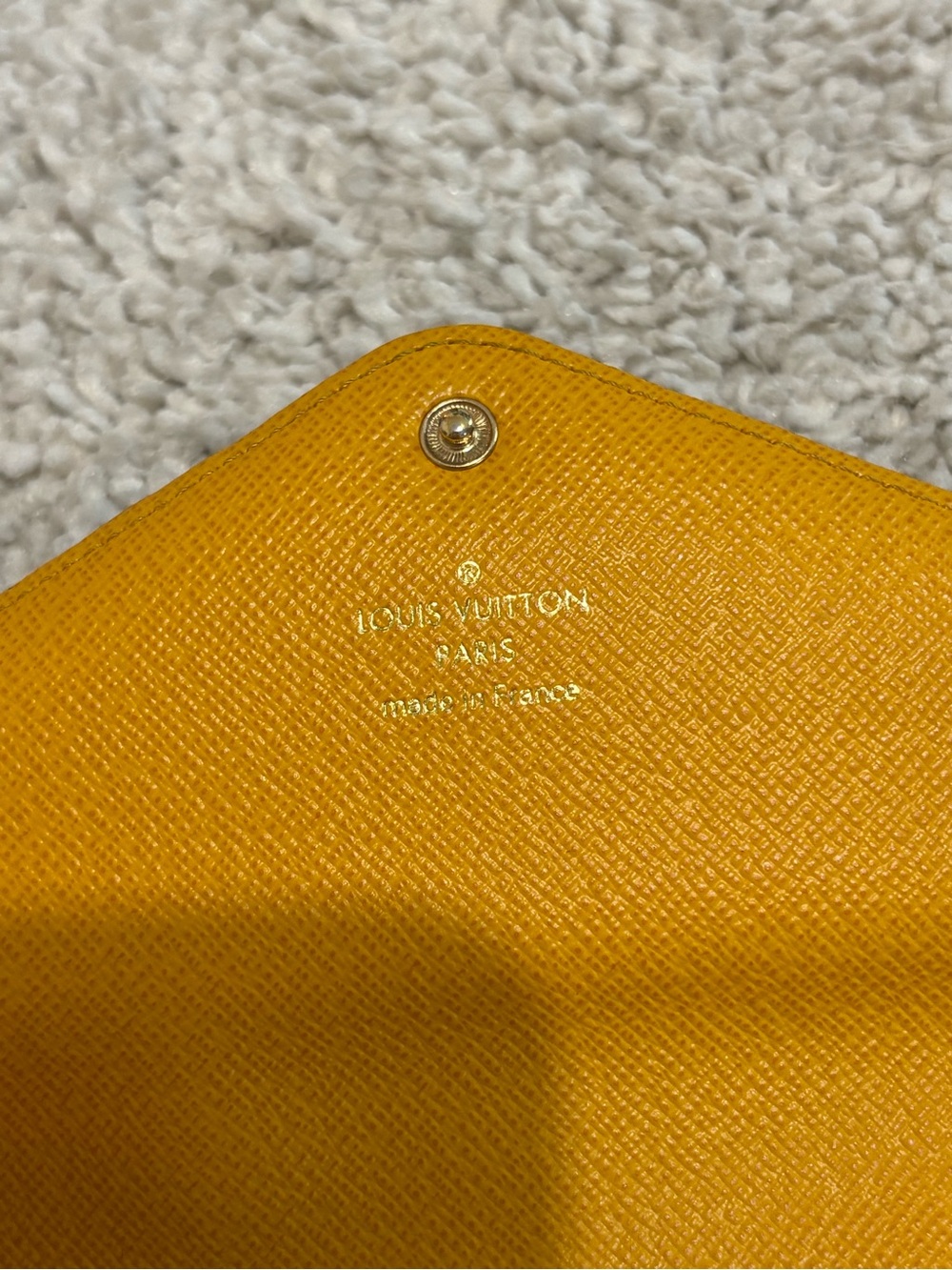Louis Vuitton Monogram Josephine Wallet in Mimosa - Picture 7 of 13